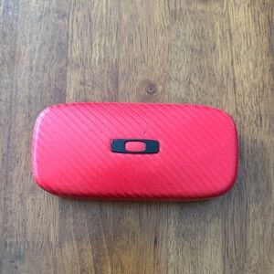 Red Oakley Eyewear Case
